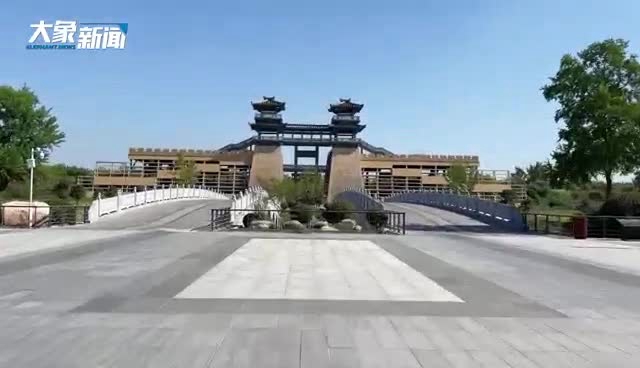 A scenic view of Zhengzhou Yuanlinggucheng