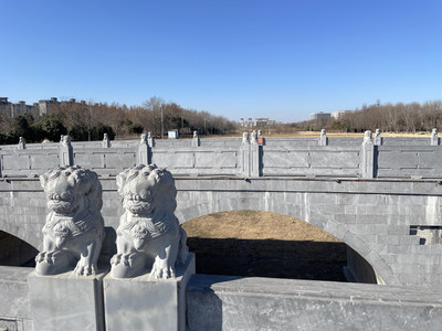 A scenic view of Zhengzhou Yuanlinggucheng