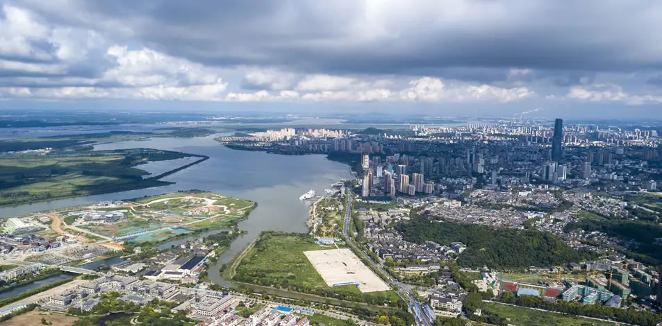 A scenic view of Zhenjiang Chengshangcun Yizhi