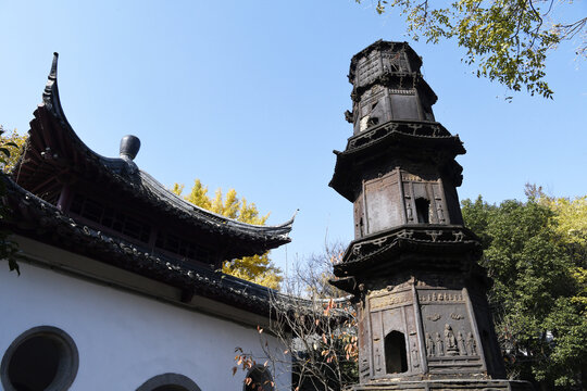 A scenic view of Zhenjiang Ganlusi Tieta