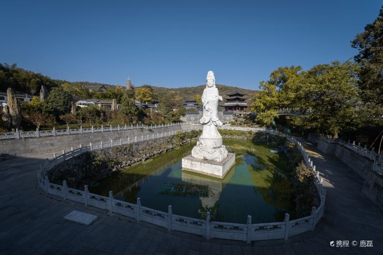 A scenic view of Zhenjiang Longchangsi