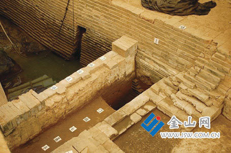 A scenic view of Zhenjiang Tiewengcheng Yizhi