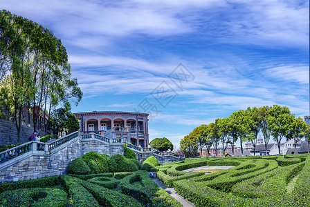 A scenic view of Zhenjiang Yingguo Lingshiguan Jiuzhi