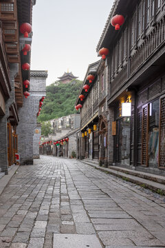 A scenic view of Zhenjiang Zhaoguan Shita