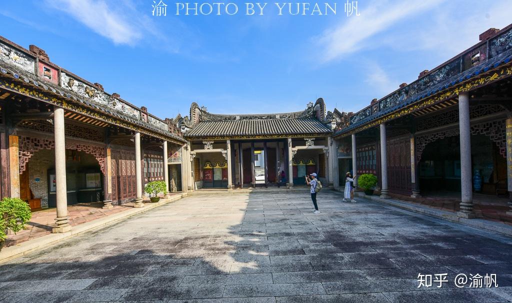 A scenic view of Zhongshan Chadong Chenshi Zongciqun