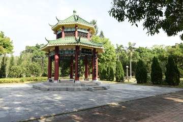 A scenic view of Zhongshan Jinian Zhongxue Jiuzhi