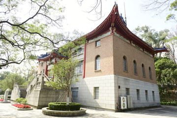 A scenic view of Zhongshan Jinian Zhongxue Jiuzhi
