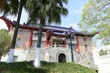 A scenic view of Zhongshan Jinian Zhongxue Jiuzhi