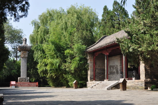 A scenic view of Zhoukou Dachengshuyuan