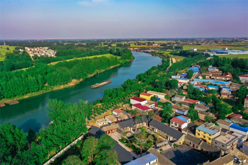 A scenic view of Zhoukou Dengchengyeshizhuangyuan