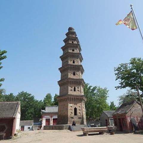 A scenic view of Zhoukou Gaoxianshoushengsita