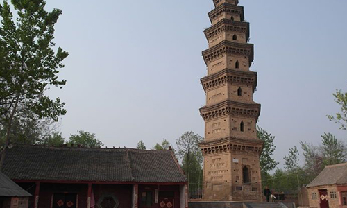 A scenic view of Zhoukou Gaoxianshoushengsita
