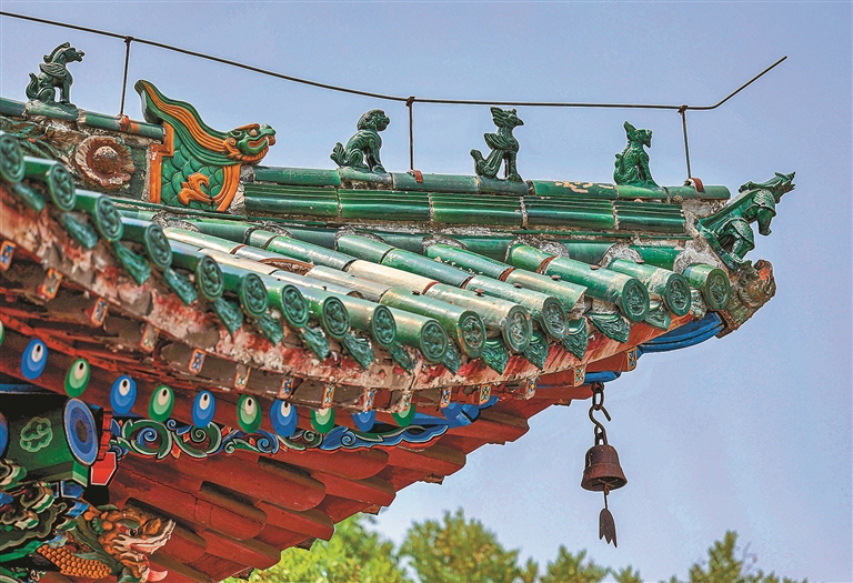 A scenic view of Zhoukou Guandimiao