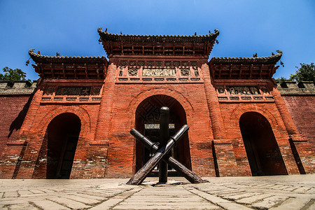 A scenic view of Zhoukou Guandimiao