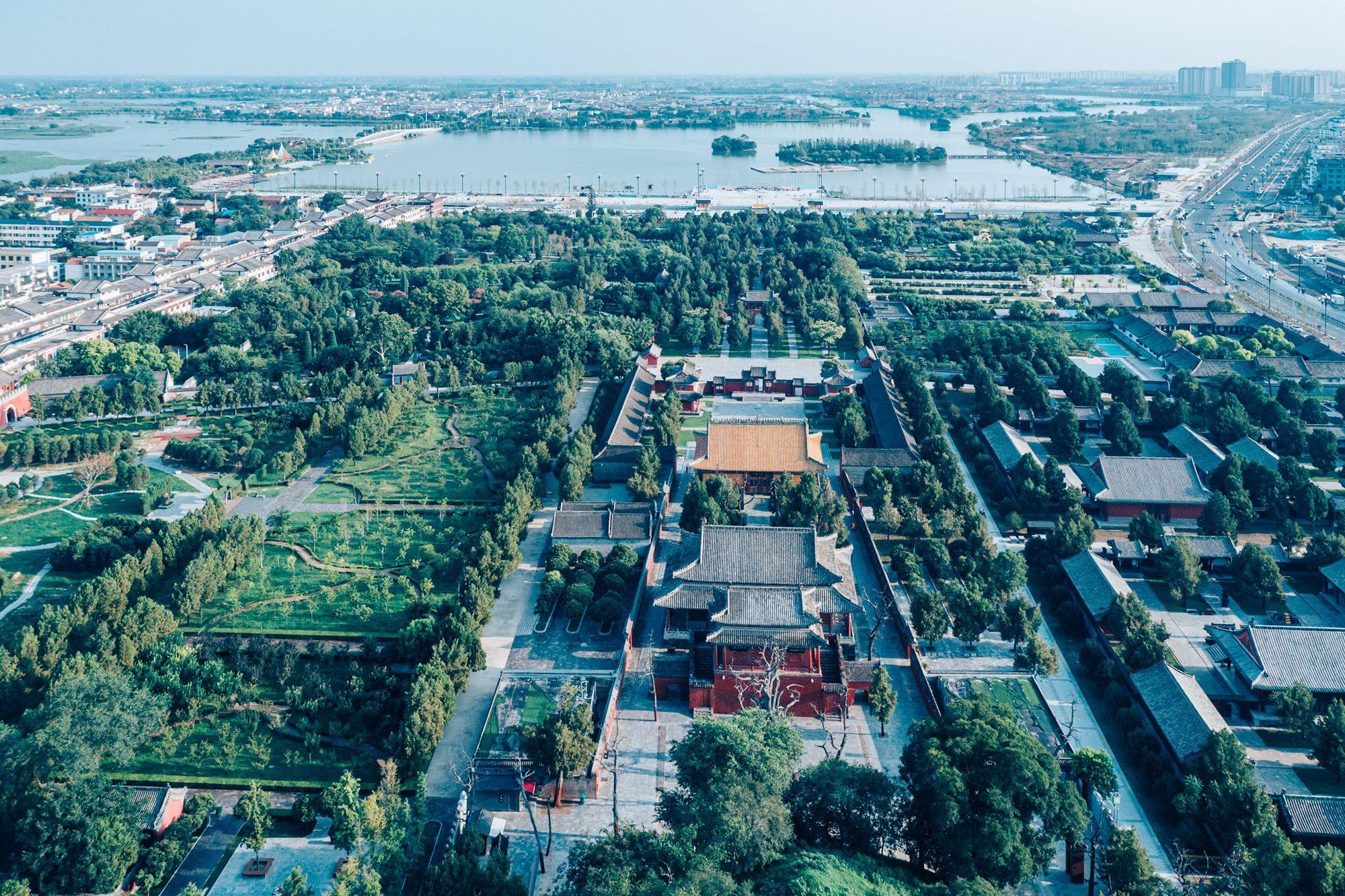 A scenic view of Zhoukou Hougaolaojiayizhi