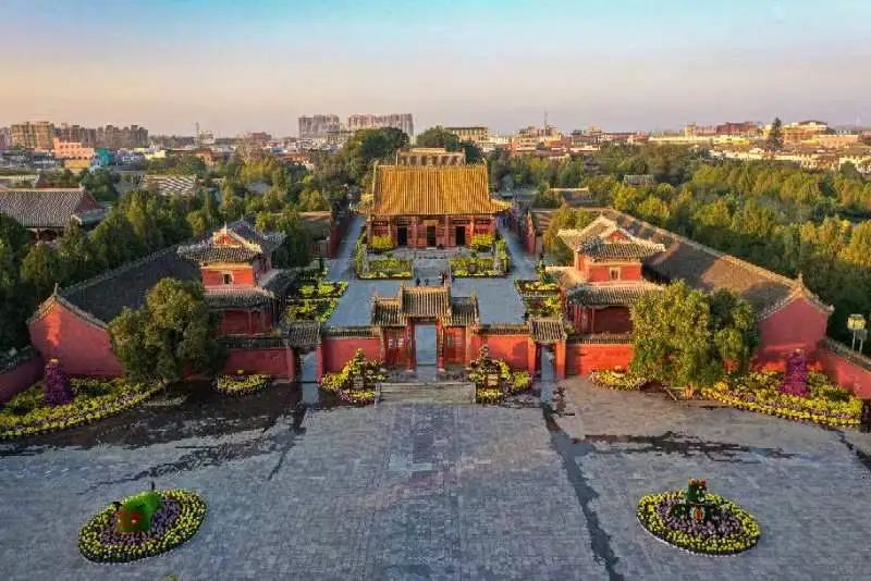 A scenic view of Zhoukou Huaiyangshuangzhongyizhi