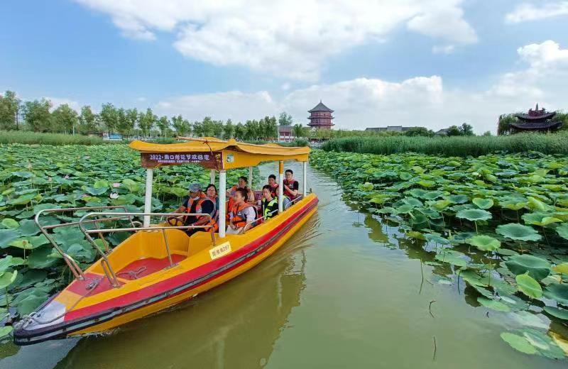 A scenic view of Zhoukou Huaiyangshuangzhongyizhi