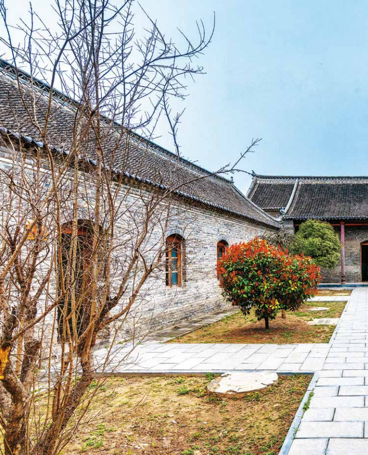 A scenic view of Zhoukou Lutianxuexiaojiuzhi