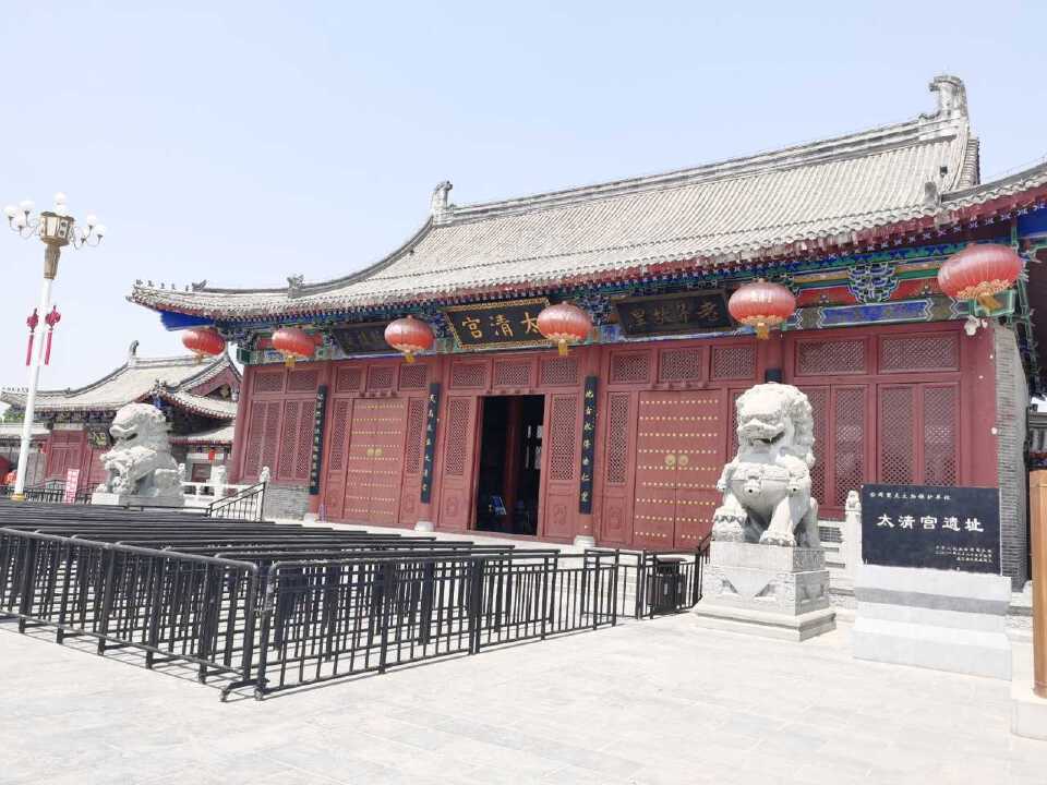 A scenic view of Zhoukou Luyitaiqinggongyizhi