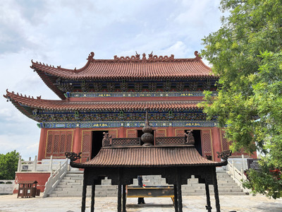A scenic view of Zhoukou Nandugucheng