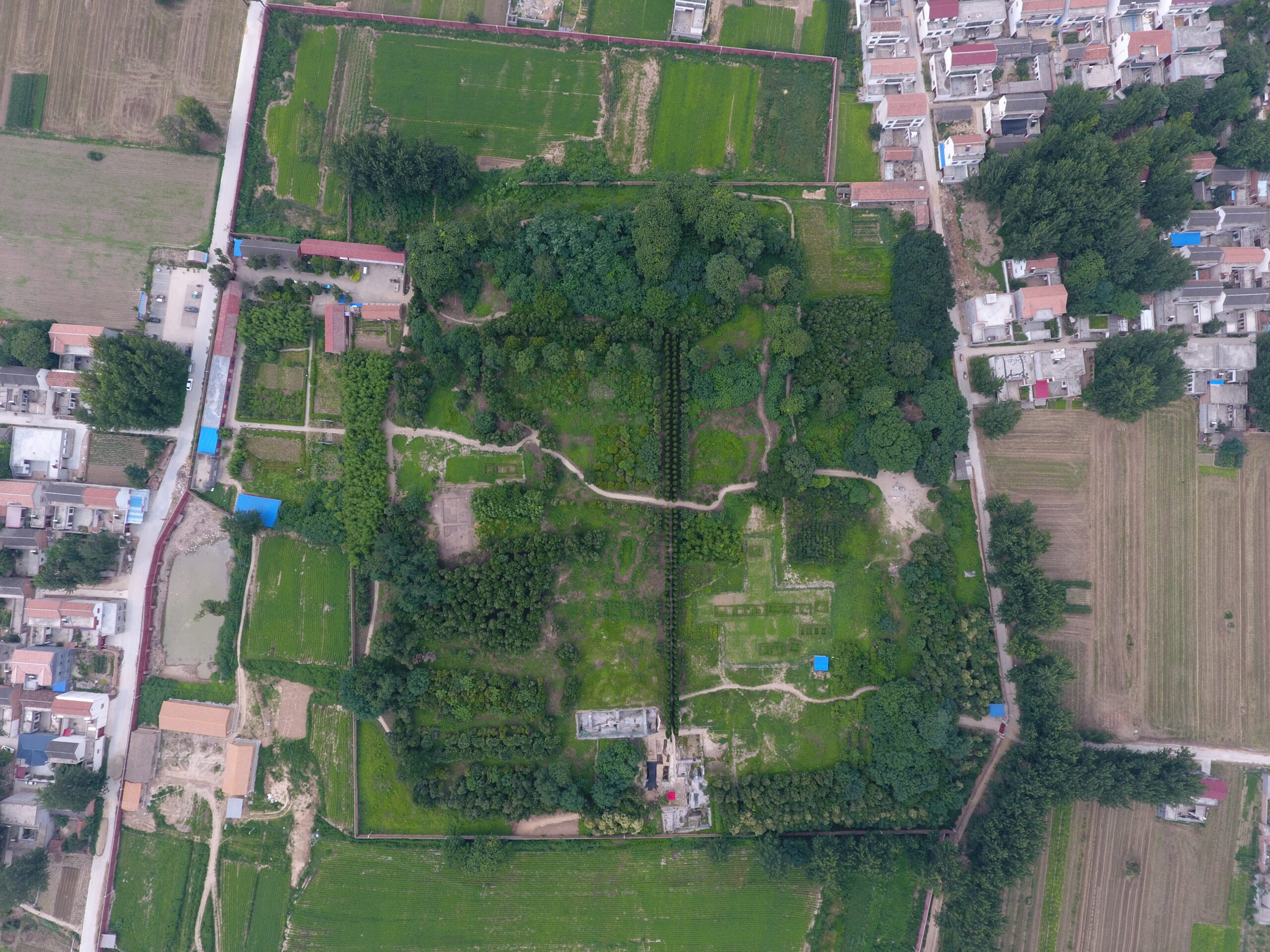 A scenic view of Zhoukou Pingliangtaiguchengyizhi