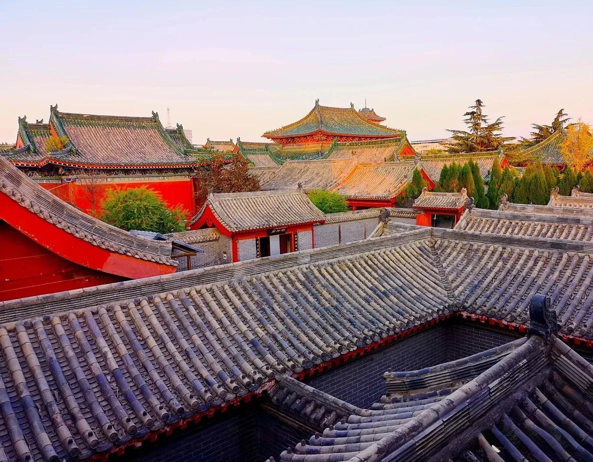 A scenic view of Zhoukou Taihaolingmiao