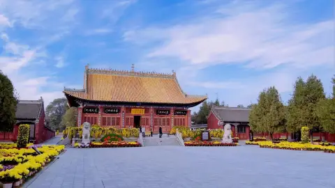 A scenic view of Zhoukou Taikangwenmiao