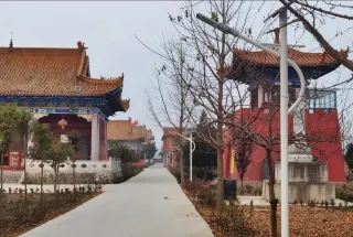 A scenic view of Zhoukou Taikangwenmiao