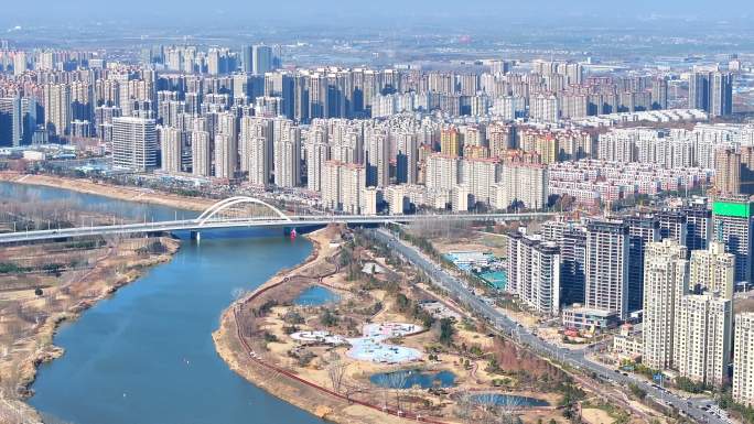 A scenic view of Zhoukou Xiangggetai
