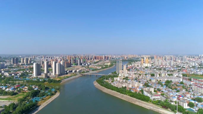 A scenic view of Zhoukou Xiangggetai