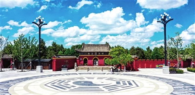 A scenic view of Zhoukou Yangchengguchengyizhi