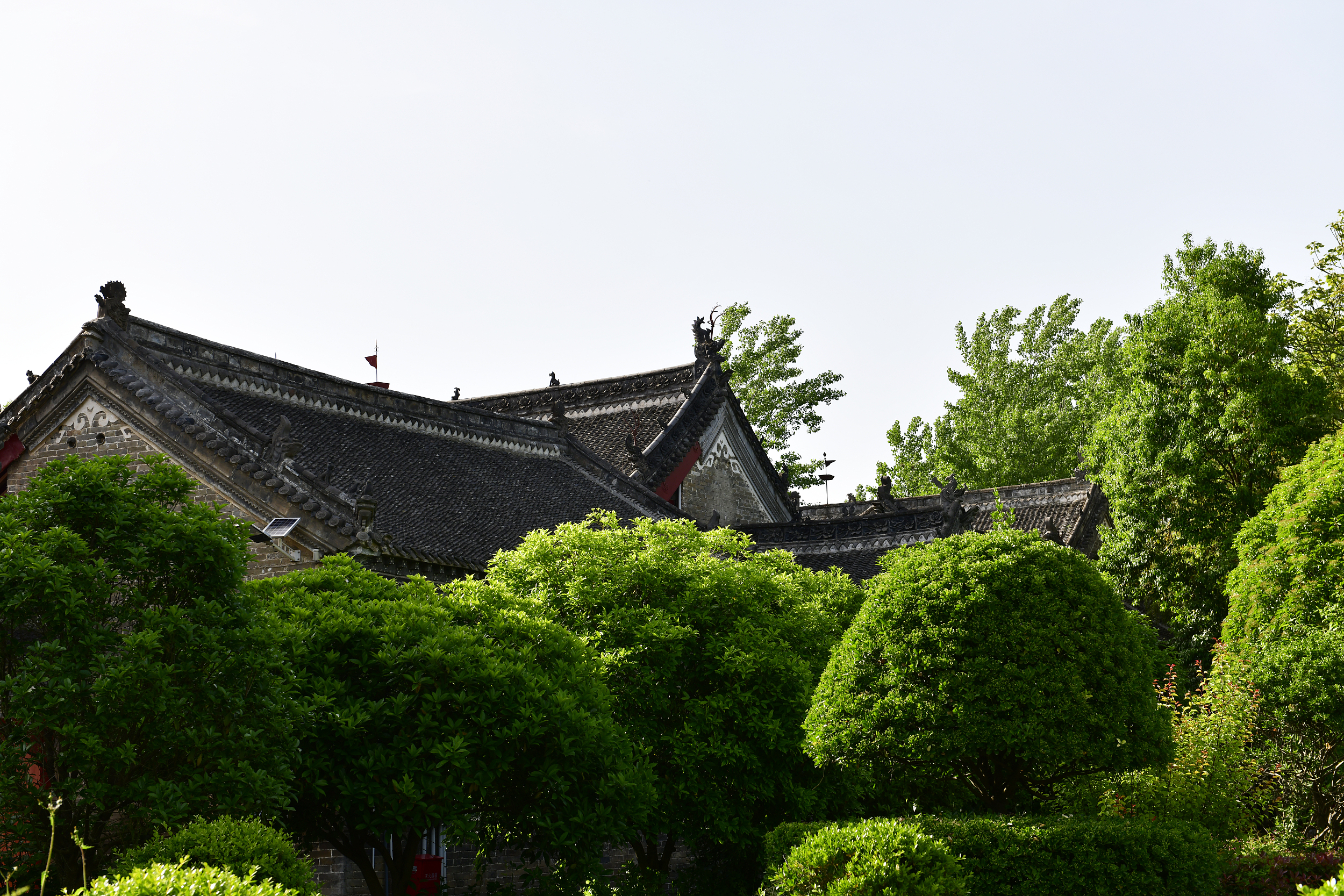 A scenic view of Zhoukou Yuanzhaiguminju