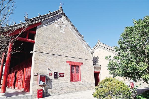 A scenic view of Zhoukou Yuanzhaiguminju