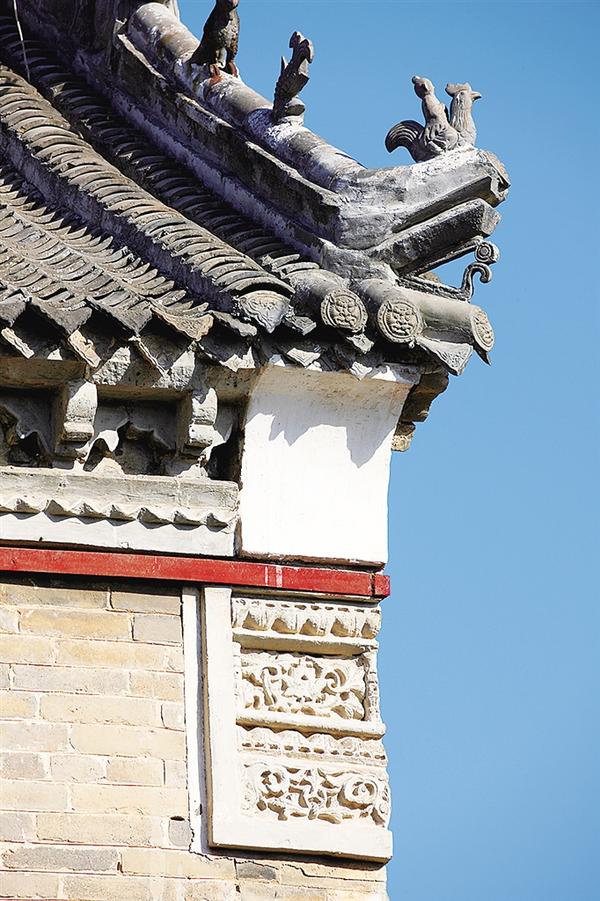 A scenic view of Zhoukou Yuanzhaiguminju
