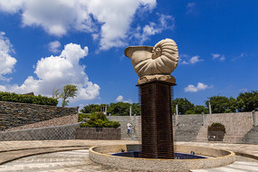 A scenic view of Zhoushan Putuoshan Duobaota