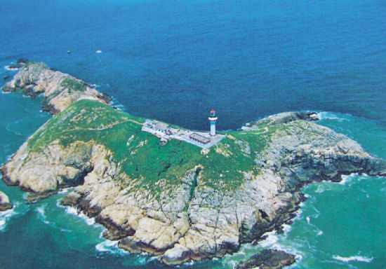 A scenic view of Zhoushan Zhedong Yanhai Dengta