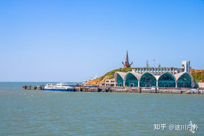 A scenic view of Zhoushan Zhedong Yanhai Dengta