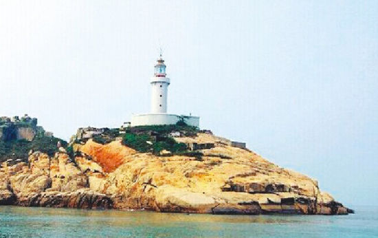 A scenic view of Zhoushan Zhedong Yanhai Dengta
