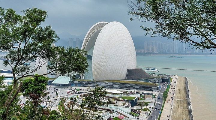 A scenic view of Zhuhai Chenfang Jiazhai