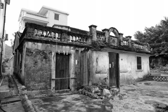 A scenic view of Zhuhai Sanzaodao Qinhua Rijun Zuixing Yiji