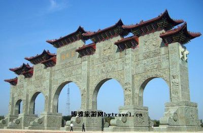 A scenic view of Zhumadian Caiguogucheng