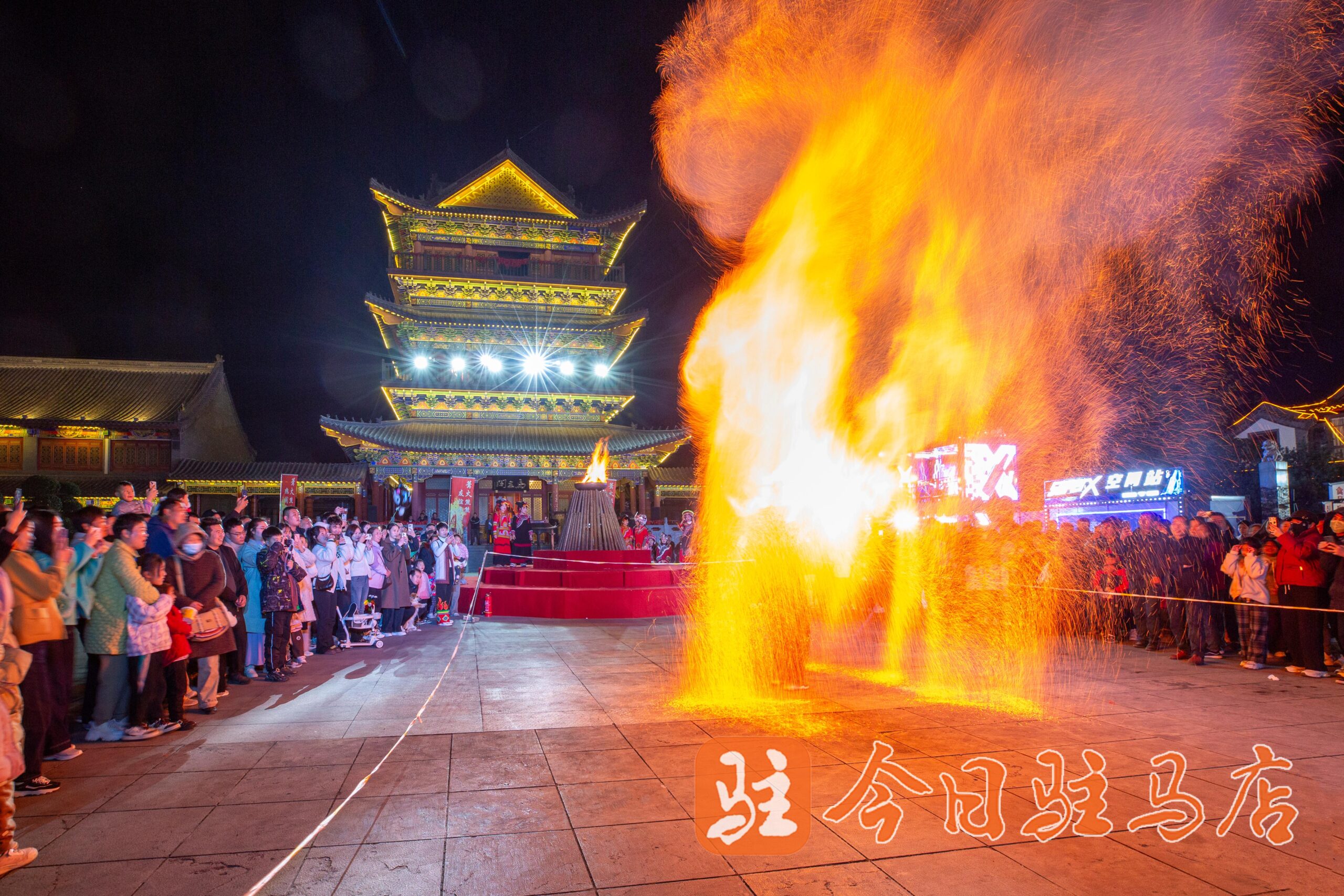 A scenic view of Zhumadian Shenguogucheng