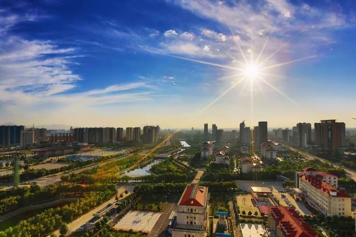 A scenic view of Zhumadian Wuyingta