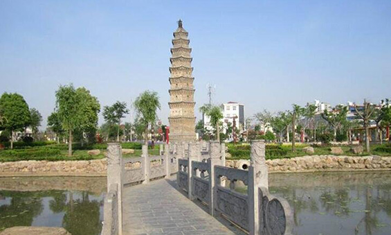 A scenic view of Zhumadian Wuyingta