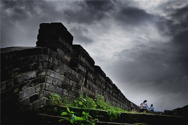 A scenic view of Zhuzhou Chaling Guchengqiang