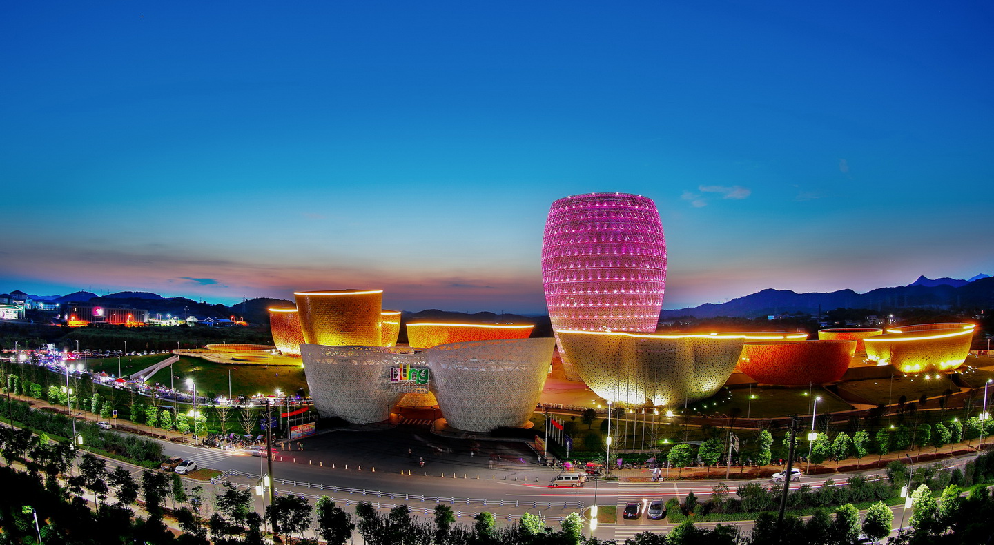 A scenic view of Zhuzhou Liling Qunli Cichang Jiuzhi