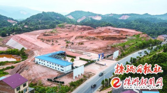 A scenic view of Zhuzhou Liling Qunli Cichang Jiuzhi