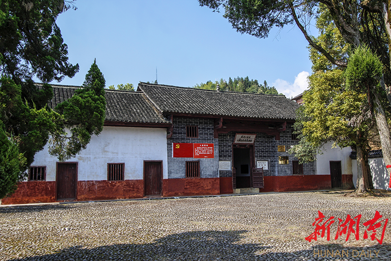 A scenic view of Zhuzhou Maozedong Shuikou Liandui Jiandang Jiuzhi