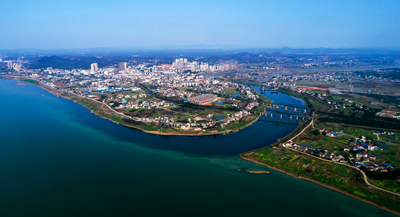 A scenic view of Zhuzhou Moshan Yizhi