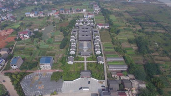 A scenic view of Zhuzhou Xianggan Geming Genjudi Jiuzhi